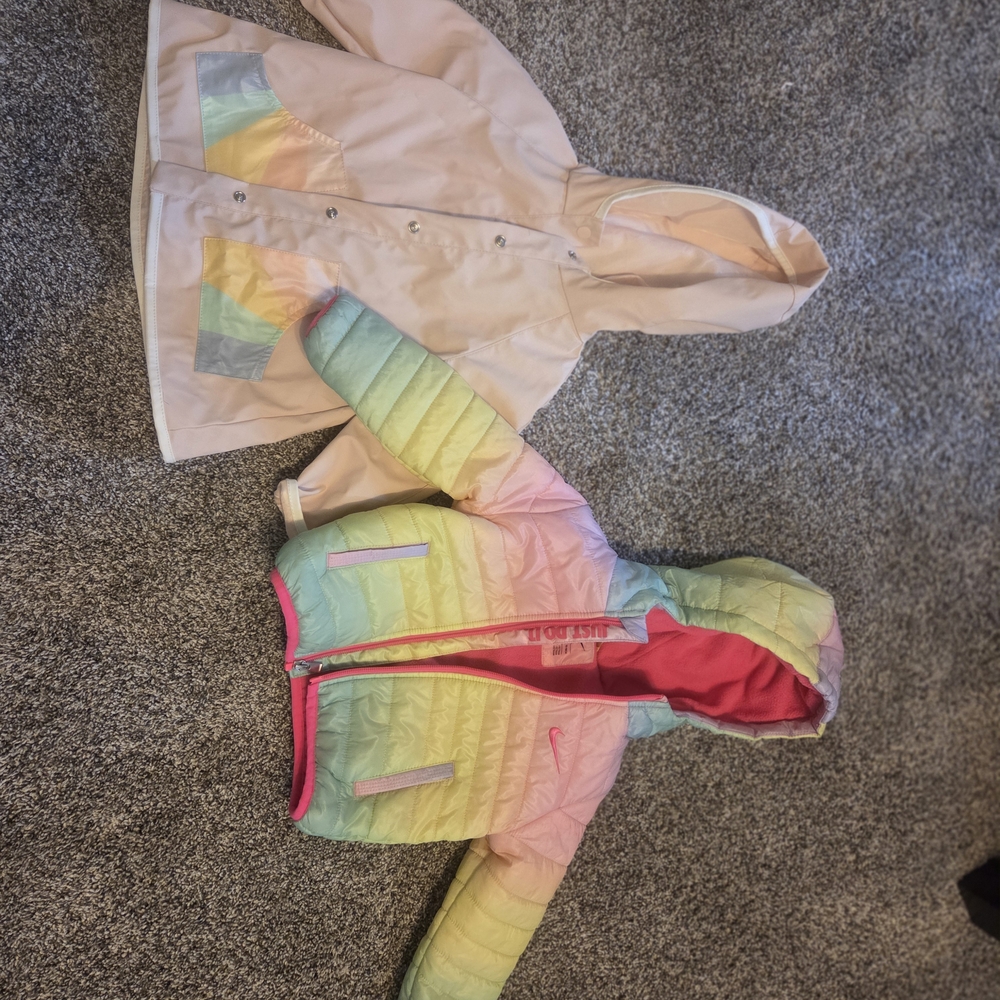 18 Month Girl Coat Lot+Nike Puffer